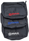 VELCRO UNDER SEAT DOUBLE ZIP POCKET BAG