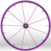 Spinergy Everyday Wheelchair Wheels: Blade Extra Light Extreme LXL model Half Inch Axle Bearing