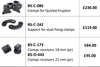 Triride clamps parts list 4