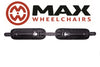 M2 padded Double Ratchet (hip) straps for everyday and wheelchair sports use