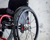 Progeo folding wheelchair lightweight ego red