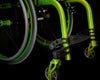 Progeo Joker Junior Lightweight wheelchair for kids green