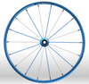 Spinergy Everyday Wheelchair Wheels: Extra Light Extreme LXL model blue white