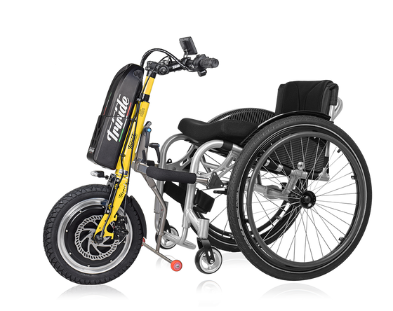 Triride L14 power assistance for disabled and mobility impaired wheelchair users