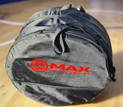 wheelchair wheel bag sports closed zip  3 wheels