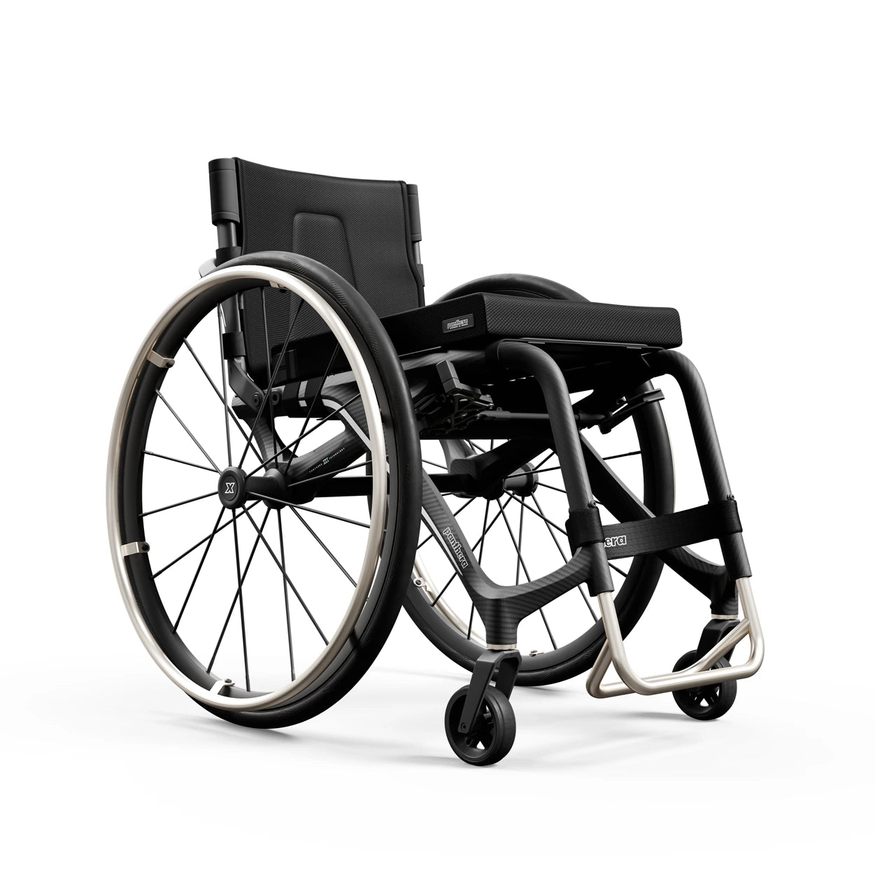 panthera-x3 ultra light wheelchair side white background