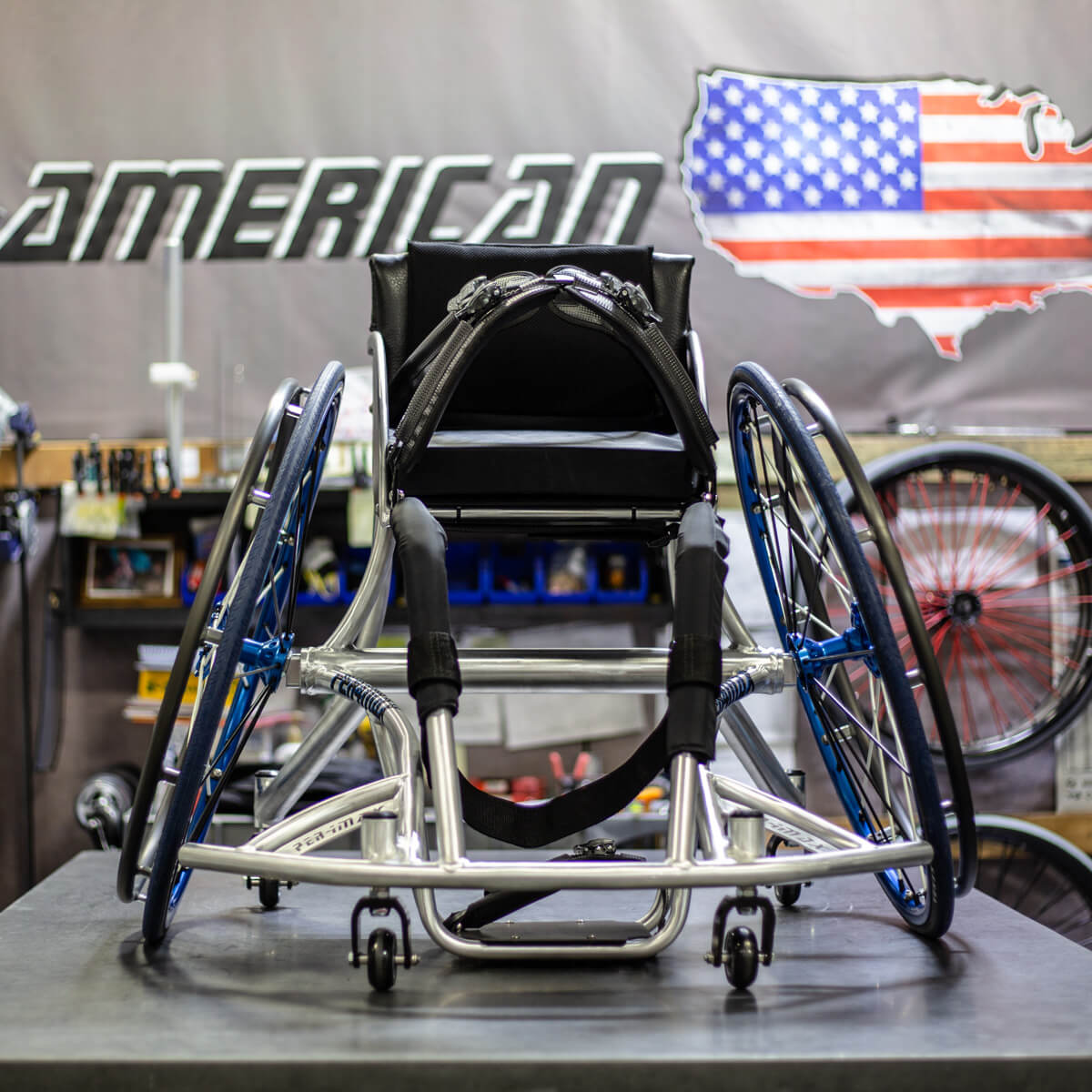 per4max thunder Basketball wheelchair front view