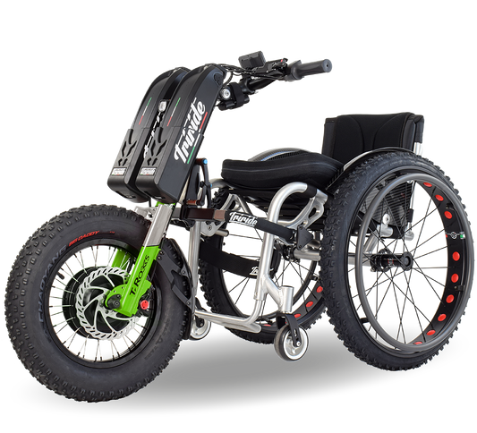 Triride T-Rocks with fat Wheels green styling