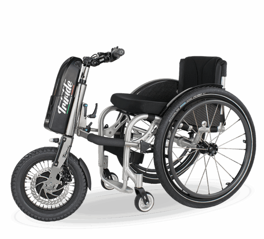 triride light attached to wheelchair