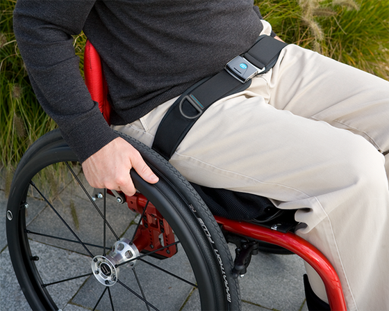 Bodypoint 2 point strap for hip positioning wheelchair