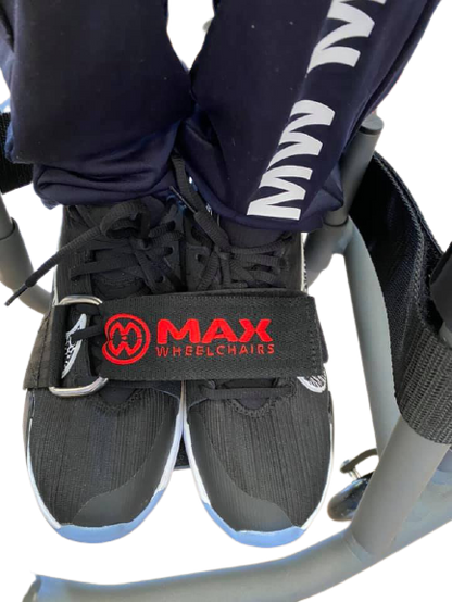 WHEELCHAIR FOOT STRAP D RING VELCRO