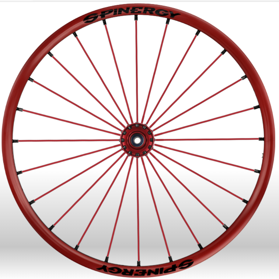 Spinergy Wheelchair Wheels Sports slx red