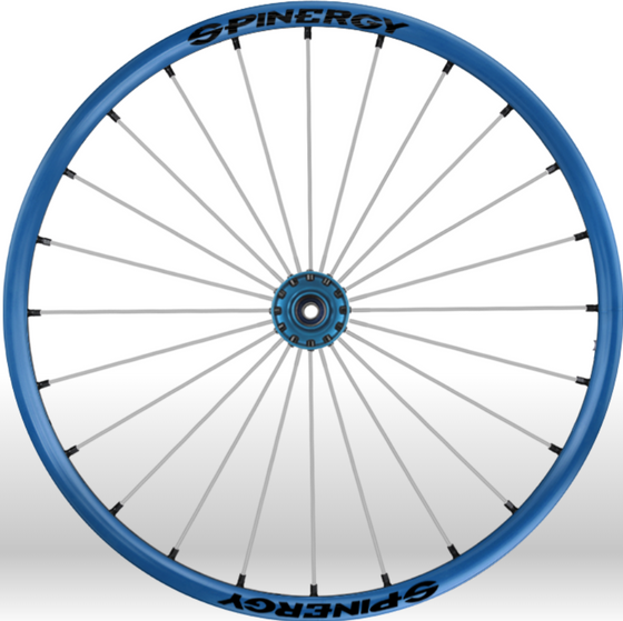 Spinergy Wheelchair Wheels Sports slx blue white