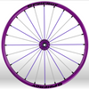 Spinergy Wheelchair Wheels Sports slx purple