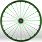 Spinergy Wheelchair Wheels Sports slx green