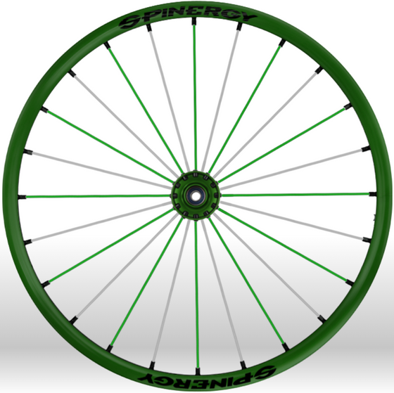 Spinergy Wheelchair Wheels Sports slx green