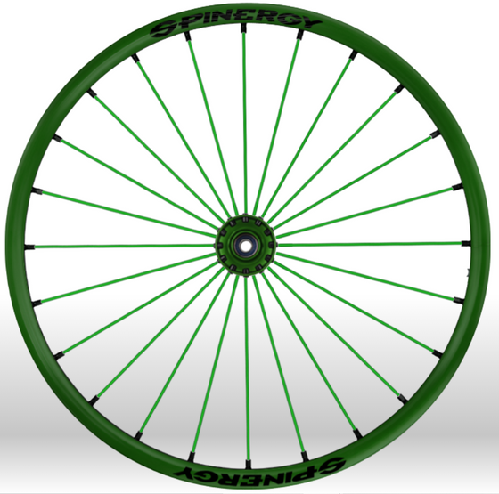 Spinergy Wheelchair Wheels Sports slx green