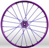 Spinergy Sport wheelchair wheel Light Extreme X Laced xslx all purple