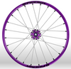 Spinergy Sport wheelchair wheel Light Extreme X Laced xslx purple white