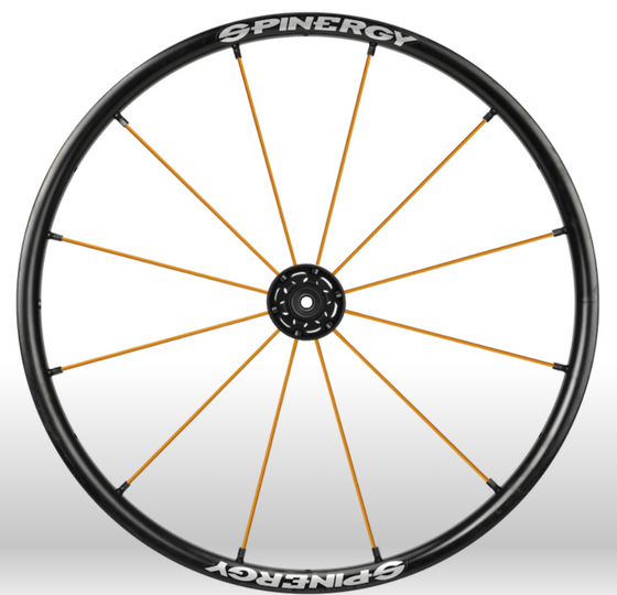 Spinergy Everyday Wheelchair Wheels: Light Extreme LX model orange