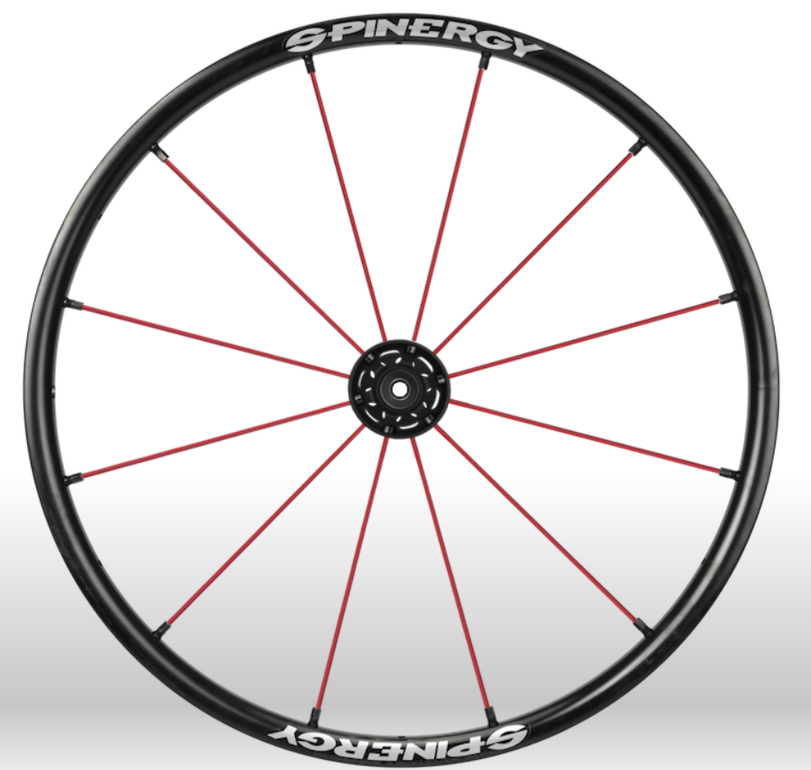 Spinergy Everyday Wheelchair Wheels: Light Extreme LX model red