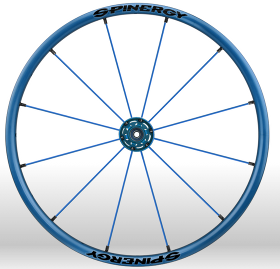 Spinergy Everyday Wheelchair Wheels: Light Extreme LX model blue blue