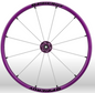 Spinergy Everyday Wheelchair Wheels: Light Extreme LX modelpurple white
