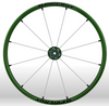 Spinergy Everyday Wheelchair Wheels: Light Extreme LX model green white