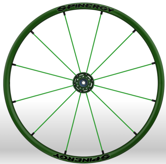 Spinergy Everyday Wheelchair Wheels: Light Extreme LX model green green