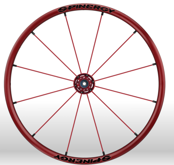 Spinergy Everyday Wheelchair Wheels: Light Extreme LX model red red