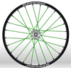Spinergy Sport wheelchair wheel Light Extreme X Laced xslx green