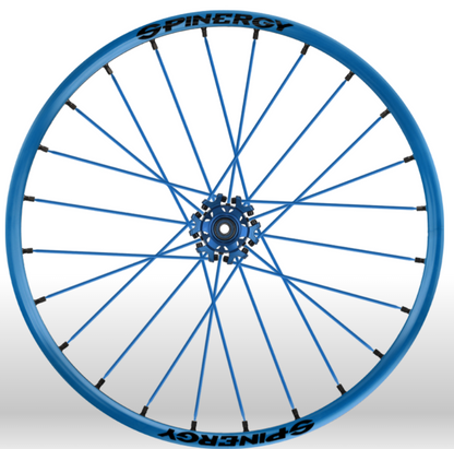 Spinergy Sport wheelchair wheel Light Extreme X Laced xslx all blue