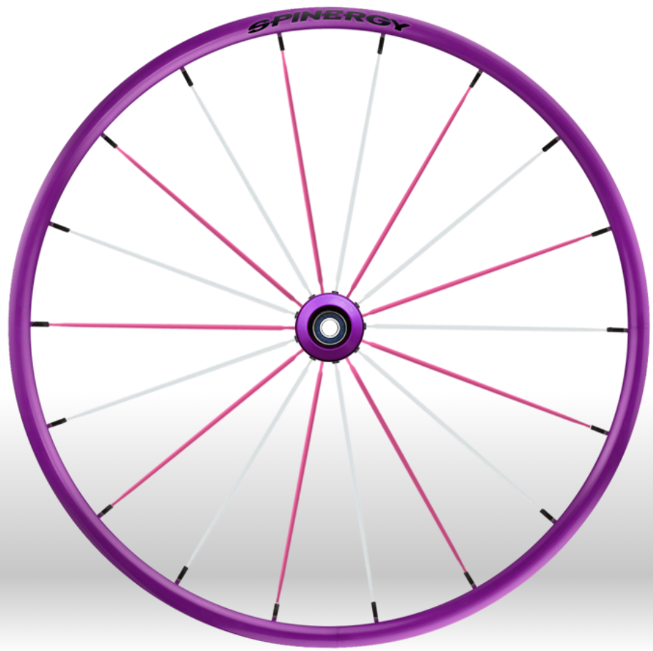 Spinergy Everyday Wheelchair Wheels: Blade Extra Light Extreme LXL model Half Inch Axle Bearing