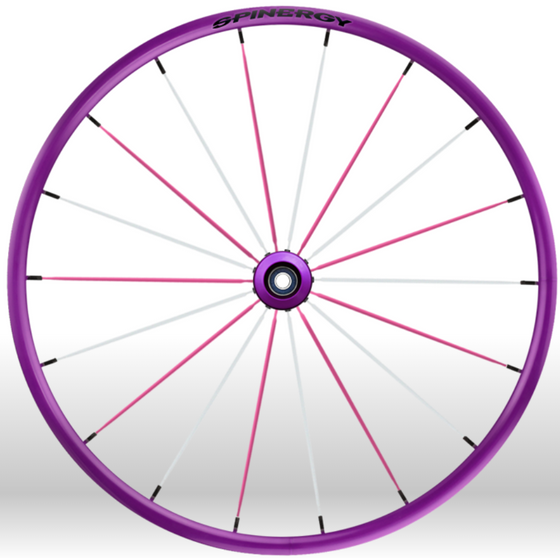 Spinergy Everyday Wheelchair Wheels: Blade Extra Light Extreme LXL model Half Inch Axle Bearing