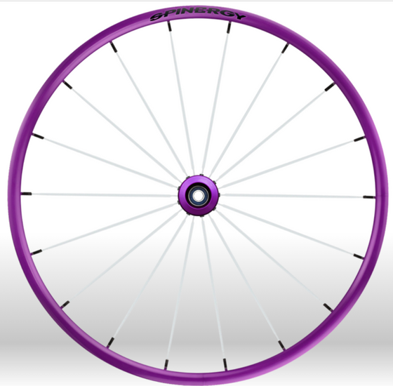 Spinergy Everyday Wheelchair Wheels: Blade Extra Light Extreme LXL model Half Inch Axle Bearing