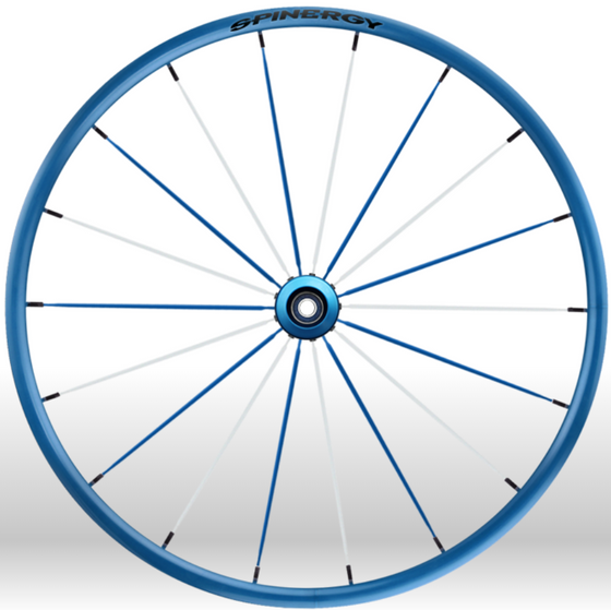 Spinergy Everyday Wheelchair Wheels: Blade Extra Light Extreme LXL model Half Inch Axle Bearing