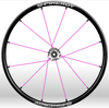Spinergy xlx x laced wheelchair wheels pink