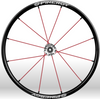 Spinergy xlx x laced wheelchair wheels red