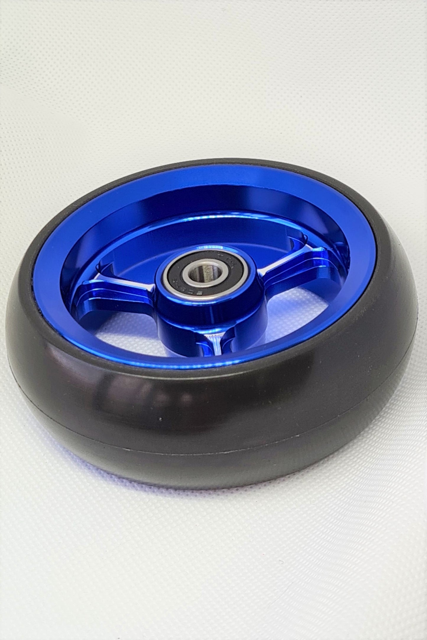 Jaguar Soft Roll wheelchair castor wheels blue