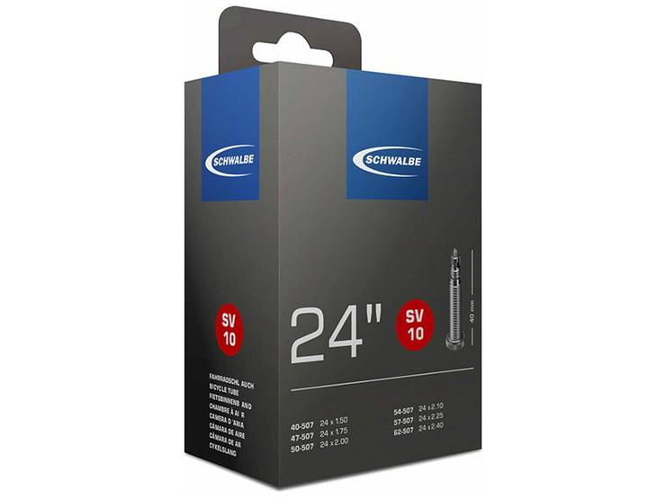 Schwalbe 24 x 1.5 to 2.5 width Inch Inner tubes (off road and fat wheel inner tubes).