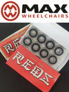 bones super reds wheelchair bearings castor wheel