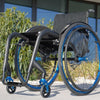 Progeo Joker lightweight everyday wheelchair carbon blue