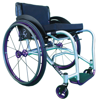 Per4max lightning manual rigid wheelchair purple