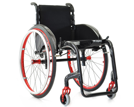 Progeo Duke everyday light weight Carbon Wheelchair front