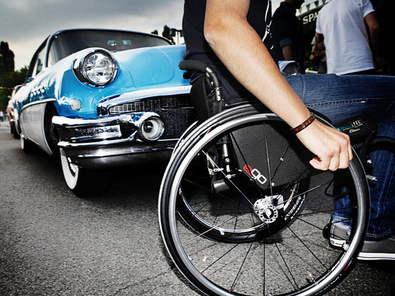 Progeo folding wheelchair lightweight ego car