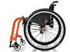 Progeo folding wheelchair lightweight ego orange