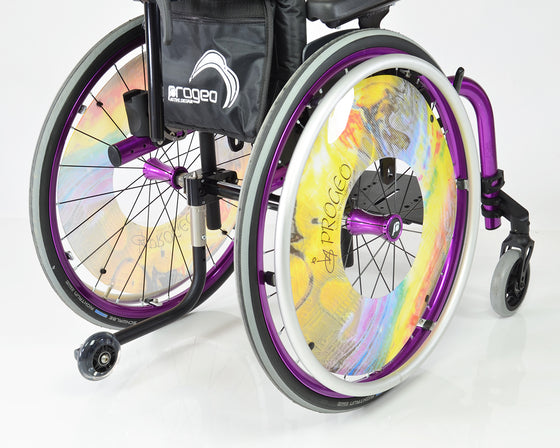 Progeo Joker Junior Lightweight wheelchair for kids wheels