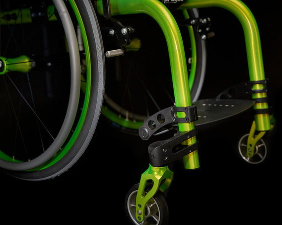 Progeo Joker Junior Lightweight wheelchair for kids green