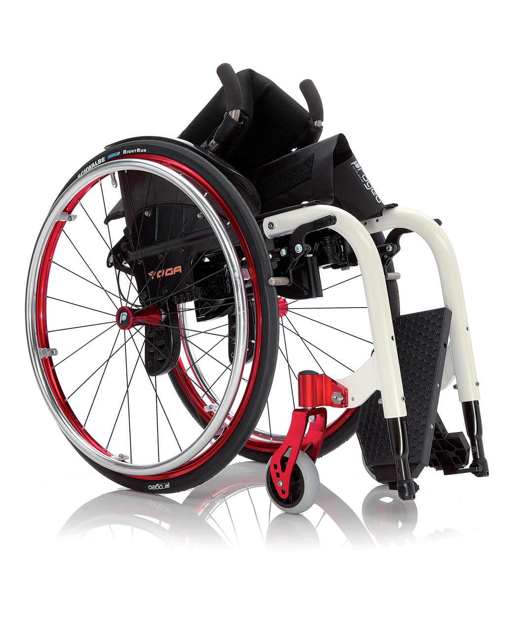Progeo Folding lightweight wheelchair Yoga folded wheels
