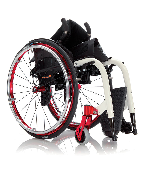 Progeo Folding lightweight wheelchair Yoga folded wheels